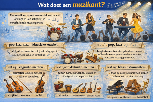 Wat doet een muzikant